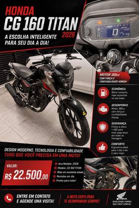 HONDA CG 160 TITAN ABS HONDA CG 160 TITAN ABS